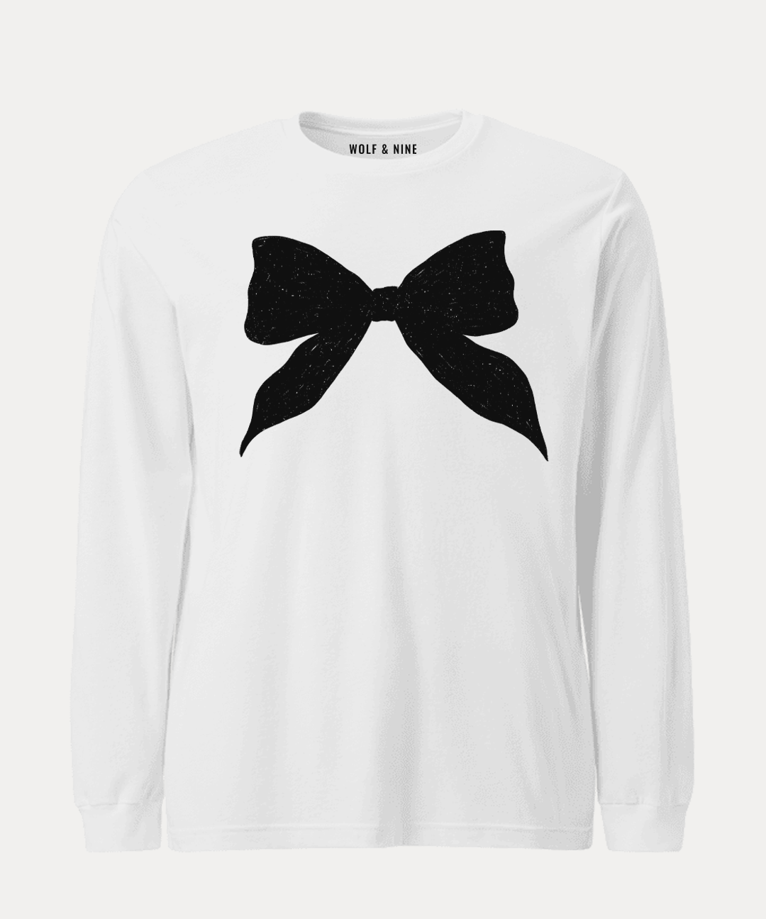 Classic Bow Long Sleeve Tee