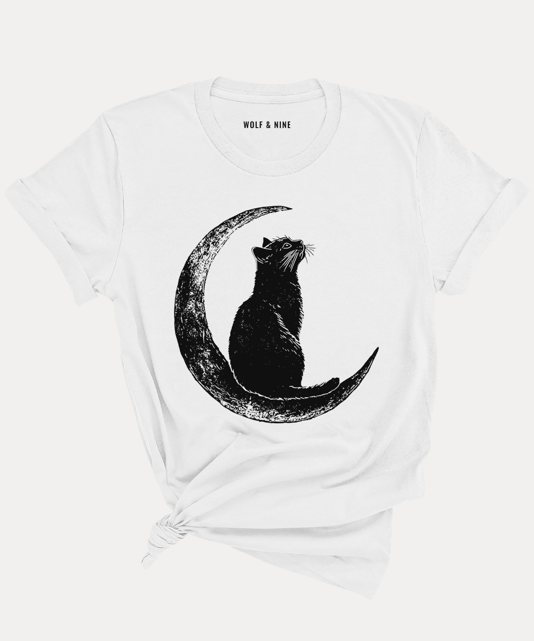 Crescent Cat Tee