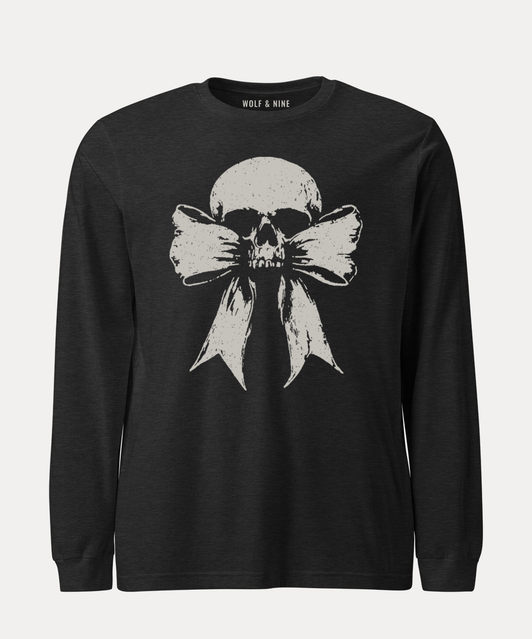 Midnight Bow Long Sleeve Tee